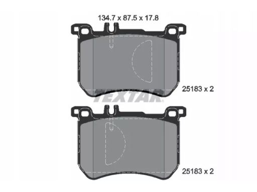 Klocek Hamulcowy Kpl. 2518301