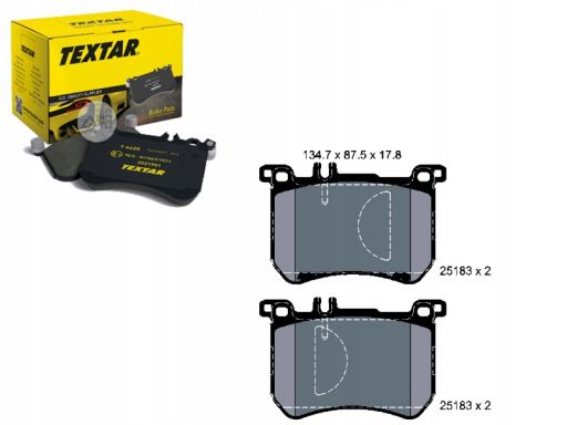 Klocek Hamulcowy Kpl. 2518301