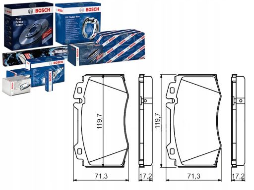 Klocek Hamulcowy Kpl. 0 986 494 576