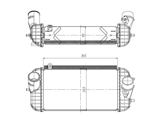 Chłodnica Powietrza Doładowującego 309066