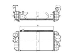 Chłodnica Powietrza Doładowującego 309066