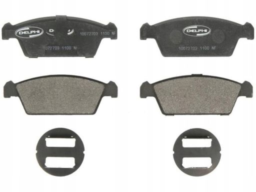 Klocek Hamulcowy Kpl. Lp1100