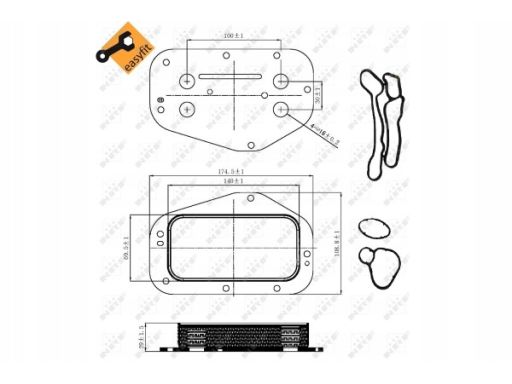 Chłodnica Oleju 31314