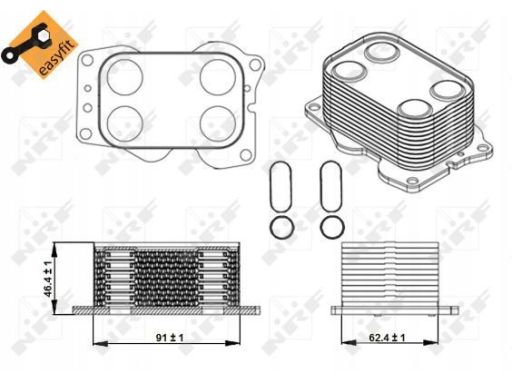 Chłodnica Oleju 31338