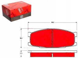 Klocek Hamulcowy Kpl. Gdb1022