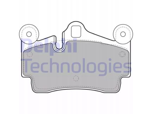 Klocek Hamulcowy Kpl. Lp1998