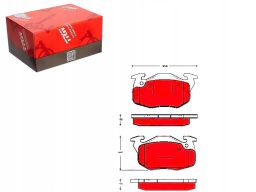 Klocek Hamulcowy Kpl. Gdb1615