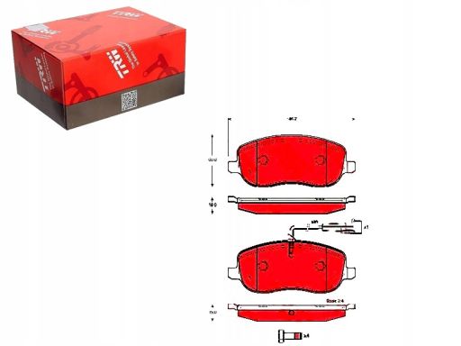 Klocek Hamulcowy Kpl.