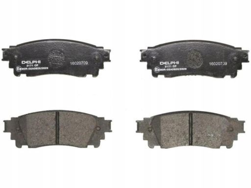 Klocek Hamulcowy Kpl. Lp3171