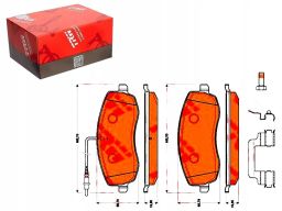 Klocek Hamulcowy Kpl. Gdb1820