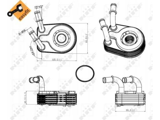 Chłodnica Oleju 31321
