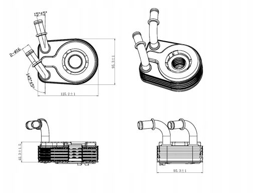 Chłodnica Oleju 31321