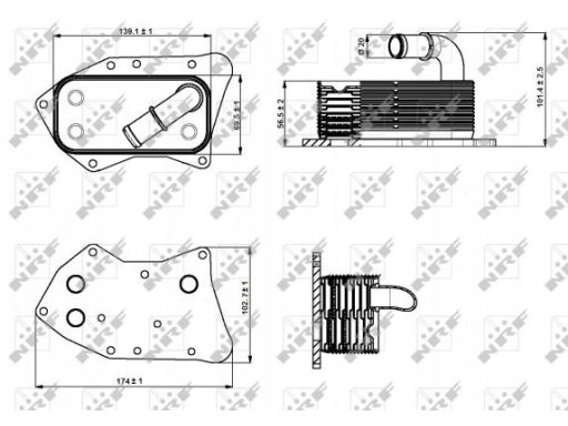 Chłodnica Oleju 31341