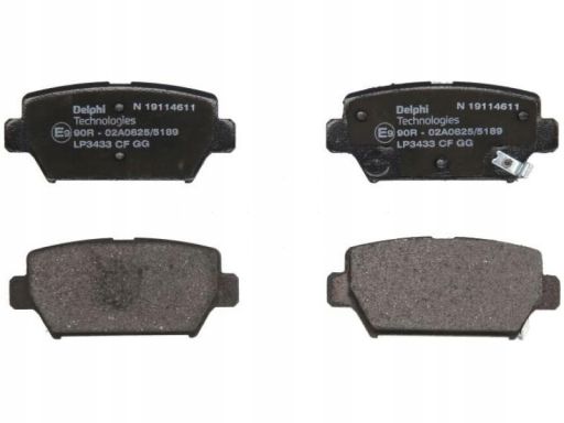 Klocek Hamulcowy Kpl. Lp3433