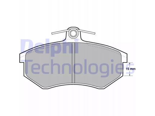 Klocek Hamulcowy Kpl. Lp429