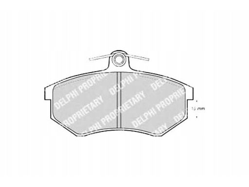 Klocek Hamulcowy Kpl. Lp429