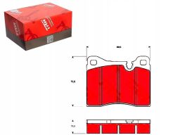 Klocek Hamulcowy Kpl. Gdb261