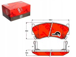 Klocek Hamulcowy Kpl. Gdb3180