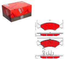 Klocek Hamulcowy Kpl. Gdb3224