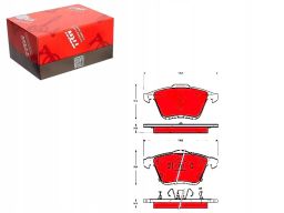 Klocek Hamulcowy Kpl. Gdb3400
