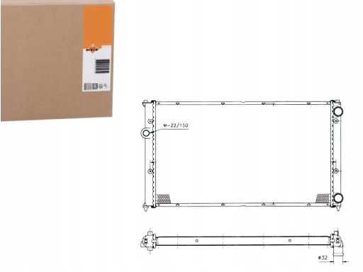 Chłodnica Silnika 50458