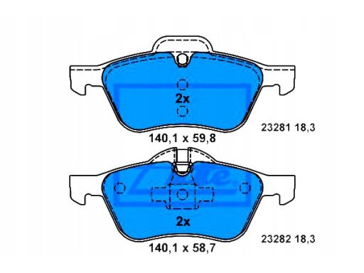 Klocek Hamulcowy Kpl. 13.0460-7161.2