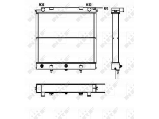 Chłodnica Silnika 52129