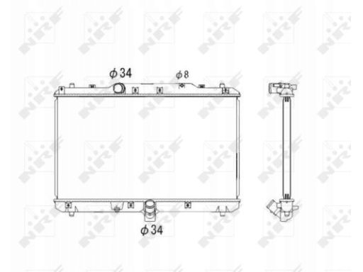 Chłodnica Silnika 53579