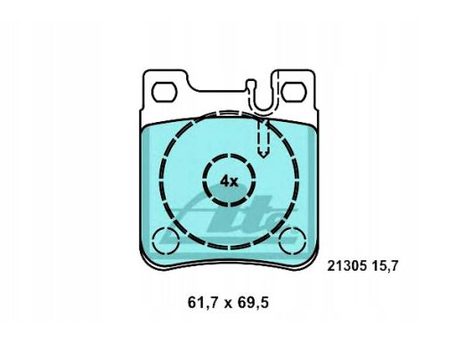 Klocek Hamulcowy Kpl. 13.0470-4047.2