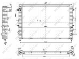 Chłodnica Silnika 53197