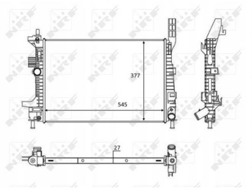 Chłodnica Silnika 58284