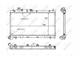 Chłodnica Silnika 58385