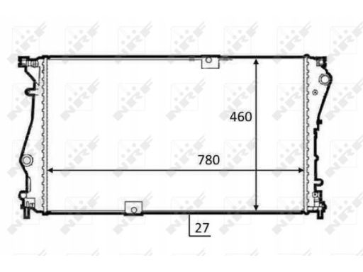 Chłodnica Silnika 58498