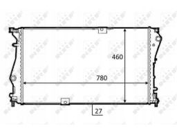 Chłodnica Silnika 58498