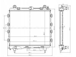 Chłodnica Silnika 59259