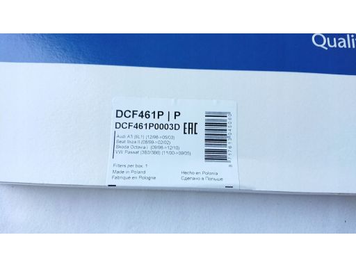 Filtr Kabiny Dcf461P