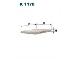 Filtr Kabiny K 1178