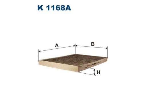 Filtr Kabiny K 1168A