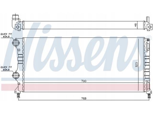 Chłodnica Silnika 61765