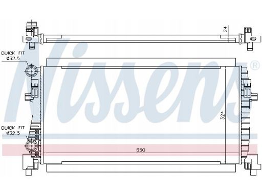 Chłodnica Silnika 65317