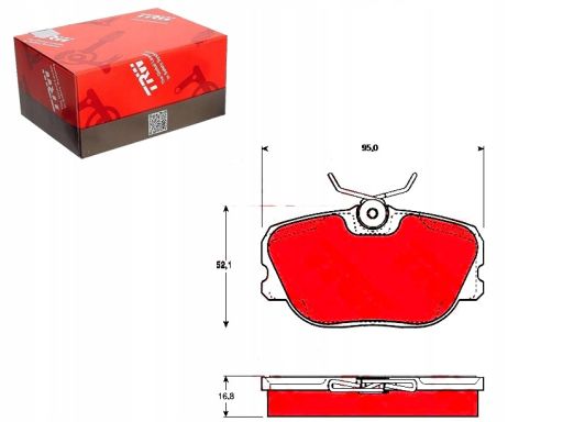 Klocek Hamulcowy Kpl. Gdb460