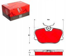 Klocek Hamulcowy Kpl. Gdb460