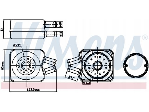 Chłodnica Oleju 90607
