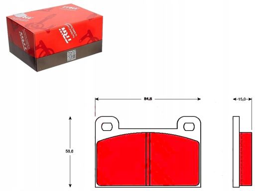 Klocek Hamulcowy Kpl. Gdb939