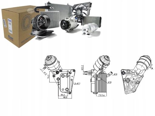 Chłodnica Oleju 91347