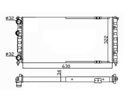 Chłodnica Silnika 58135