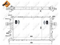 Chłodnica Silnika 58178