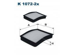 Filtr Kabiny K 1072-2X