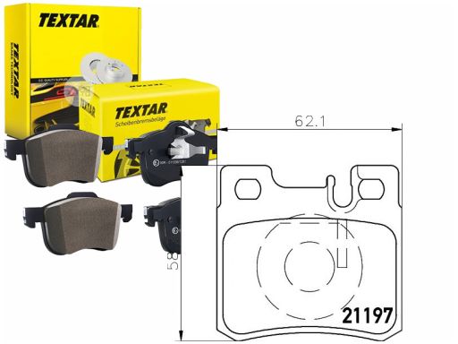 Klocek Hamulcowy Kpl. 2119701