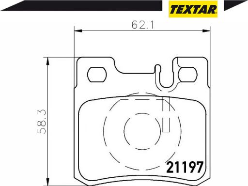 Klocek Hamulcowy Kpl. 2119701